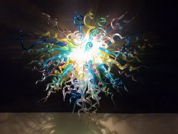 

100% mouth blown borosilicate indoor lighting modern home l decorations light pendant modern hand blown glass chandelier