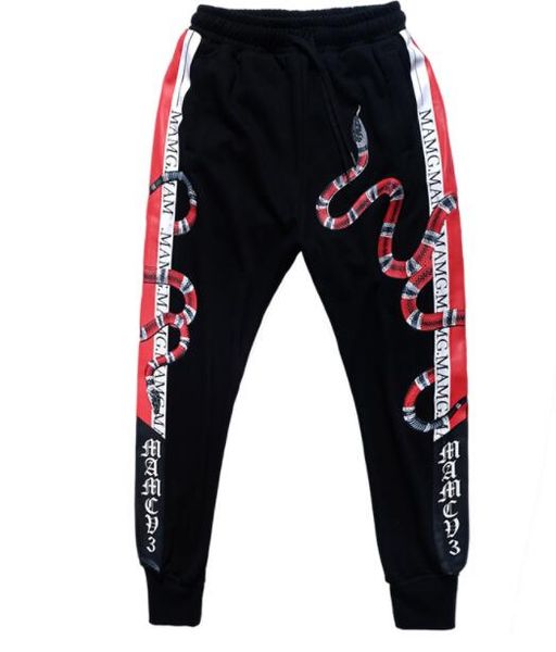 

Wholesale Price Mens Joggers Sweatpants 3d Print Snake Animal Fashion Fitness Bodybuilding Streetwear Casual Pants Men's Pants