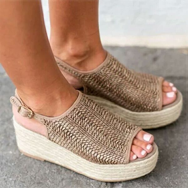

women's summer comfy sandals waterproof platform soft walking sandals women sandalia shoes feminina, Black