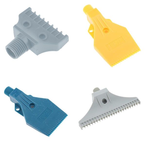 

4pcs compressed air blower nozzles air abs wind jet spray nozzle bspt