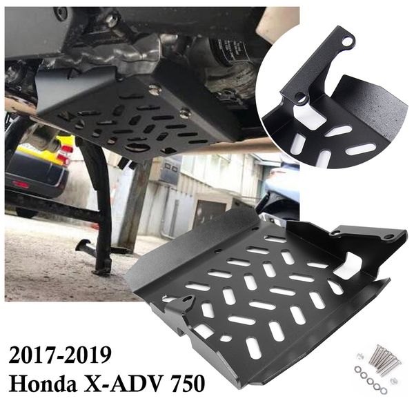

x- 750 skid bash plate engine guard chassis case protection cover aluminum for xadv 750 x-750 2017 2018 2019 moto