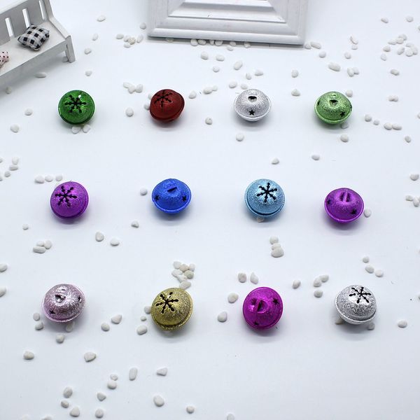 

20 pcs / lot jingle bells christmas tree decoration christmas family diy pendants handmade craft supplies size 33 * 33 * 25mm