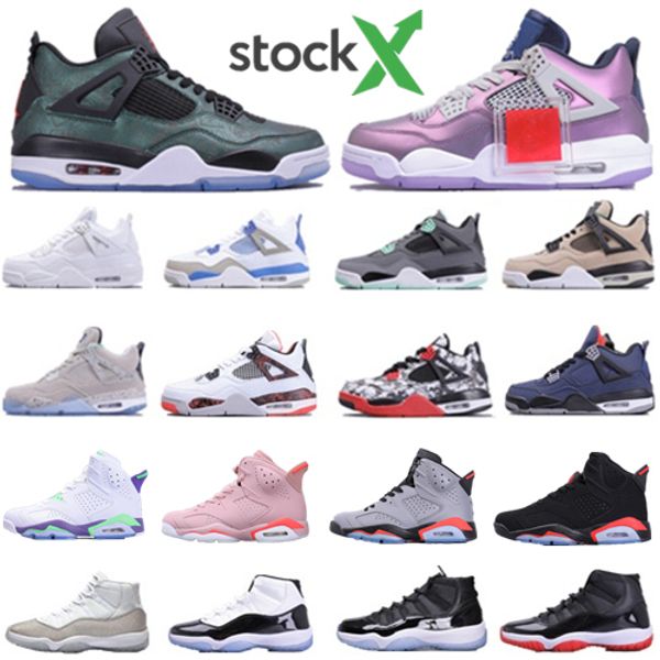 

2020 новый бред белый цемент 4 4s jack прохладный серый мужские ботинки баскетбола 11s металлические серебряные женские спортивные туфли диз