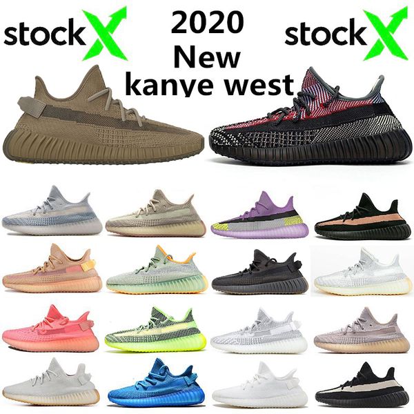 

новые 2020 kanye west desert sage earth cinder кроссовки zyon yecheil yeshaya льняное белье зебра разводила глину статические мужские кроссо, White;red