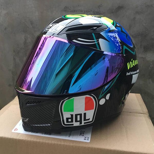 

full face motorcycle helmet motocicleta cascos motorbiker scooter riding smaller gpr spoiler helmet