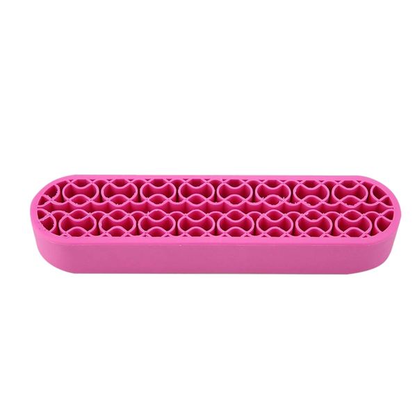 

silicone makeup brush holder,makeup brush display stand soft silicone nail pen holder makeup display stand storage case ma