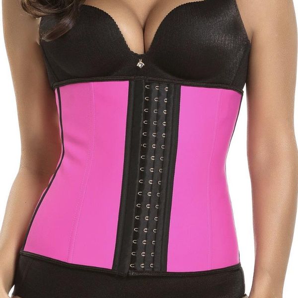 

women slimming body belts waist trainer body shapers corset waistband trimmer fitness workout slimming corset wrap shapewears, Black;gray