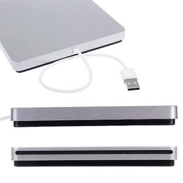 Freeshipping Externer USB-Steckplatz im DVD-CD-Laufwerk-Brenner-Superdrive für Apple MacBook Air Pro Bequemes Abspielen von Musikfilmen