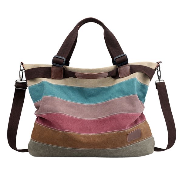

women handbag 2019 flower print canvas fashion female tote ladies shopping bags casual shoulder bag beach bolsa feminina #t