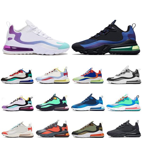 

sale dusk purple royal blue react running shoes men women triple black bauhaus opitical travis scotts fashion mens trainers sneakers
