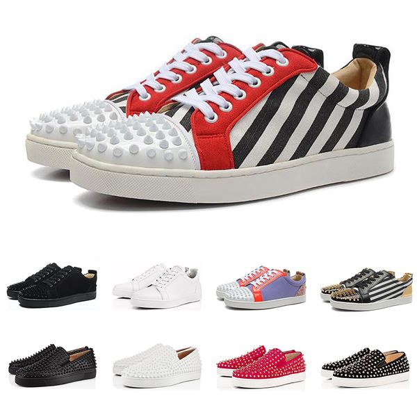 

Мода AAA роскошный дизайнер женская обувь с низким красным дном Обнаженная черный