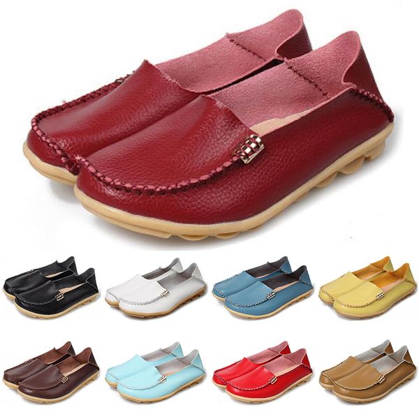 

women designer casual shoes black white red yellow low cut flat fashion leather outdoor sneaker size 35-44