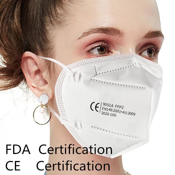 

fda ce cert. dhl shipping n95 face masks stock ffp2 protective masks kn 95 masks blocking particulates anti-dust mouth cover