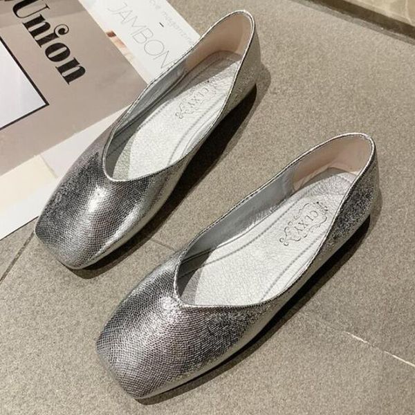 

fashion flats shoes women spring summer autumn skid-proof square toe flat casual women sandals shoes zapatos mujer womens flats, Black