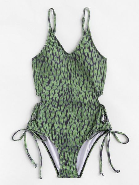 

printed bikinis swimwear one piece swimsuit women luxury designer swimming monokini bodysuit woman slim bandage swim wear bathing suii