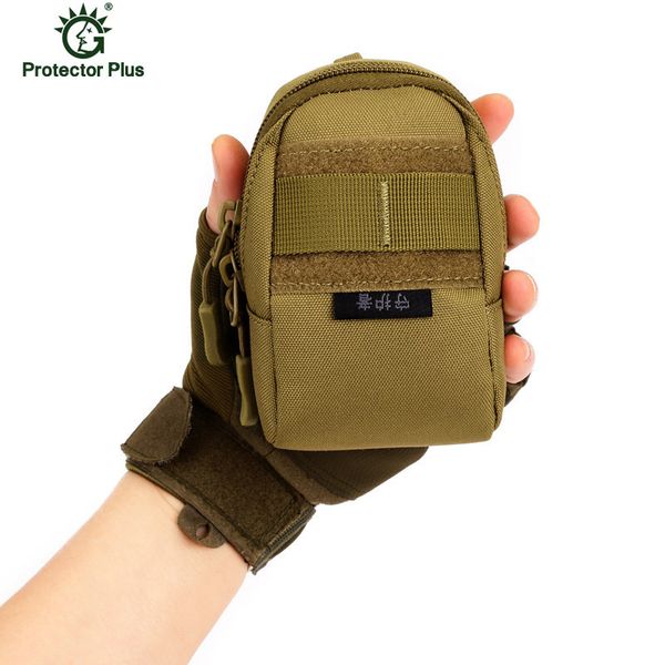 

molle system men women nylon tactical molle bag waist bag hung wear-resistant package travel hiking climbing bags
