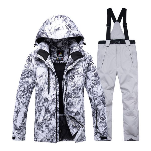 

30 winter warm snowman snowsuit snowsuit windbreaker suit snowjacket and snowpants with scarf