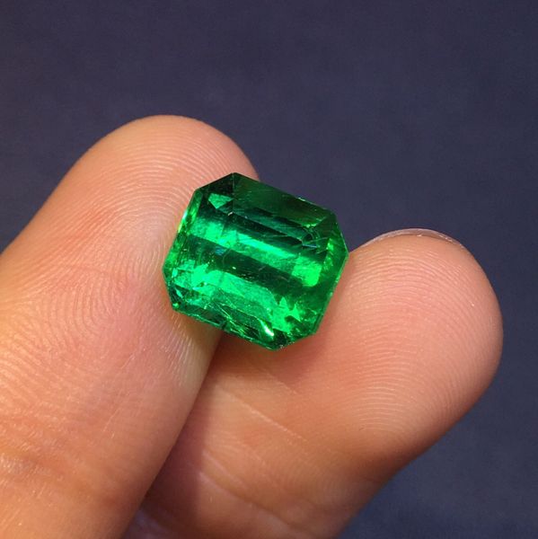 

драгоценный камень ювелирных изделий сертификат aigs 3.47 карат граненый яркий зеленый натуральный изумруд драгоценные камни россыпью драгоц, Black