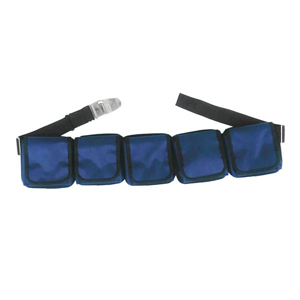 

heavy duty scuba diving pocket/ pouch weight belts - belt 1.5m x 5cm pocket 16 x 16cm