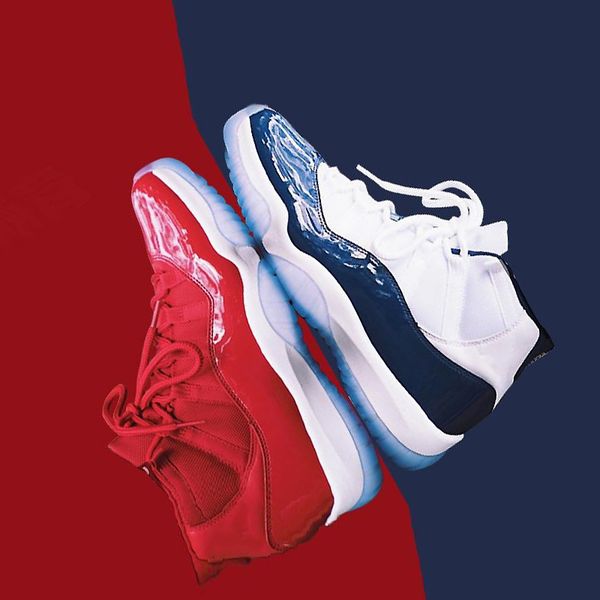 

11s basketball shoes high low blue space jam mens womens rose platinum tin concord 45 midnight s navy bred 11 sports sneakers 36-47