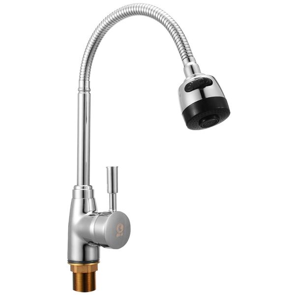 

zinc alloy 360° rotatable faucet hot cold mixer water saving tap kitchen wash basin faucet for home hardware applications