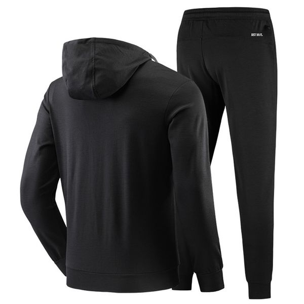

Autumn Winter Men Tracksuits Cardigan Designer Fashion Hooded Tracksuits Active Slim Cloth with Brand Pattern Pocket Sport Clothing