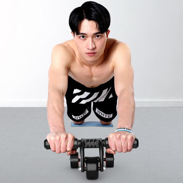 

fitness equipment power roller muscle waistcoat hand push built abs exercise wheel line sports round thin belly family roller