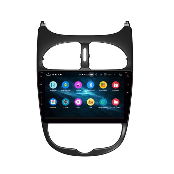 

klyde 1 din 9" px6 android 9.0 car multimedia player for pg206 radio touch screen stereo 4g+64g dvd player 6 core audio car dvd