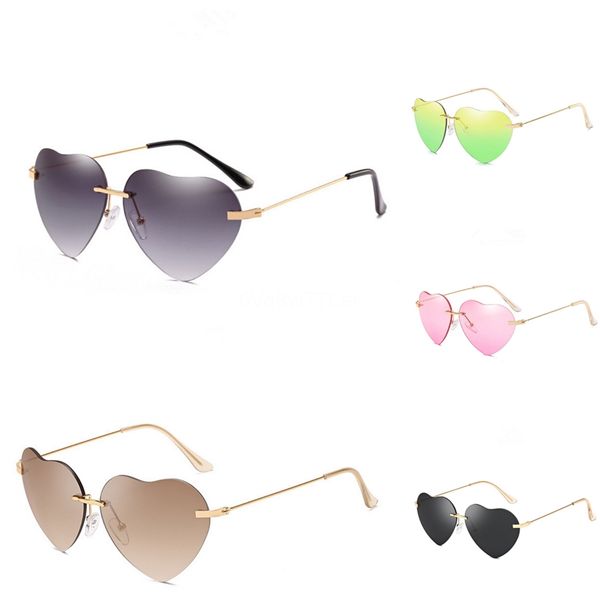 

2020 new arrival men's glasses car drivers night vision goggles anti-glare polarizer sunglass polarized driving heart-shaped sunglasee, White;black