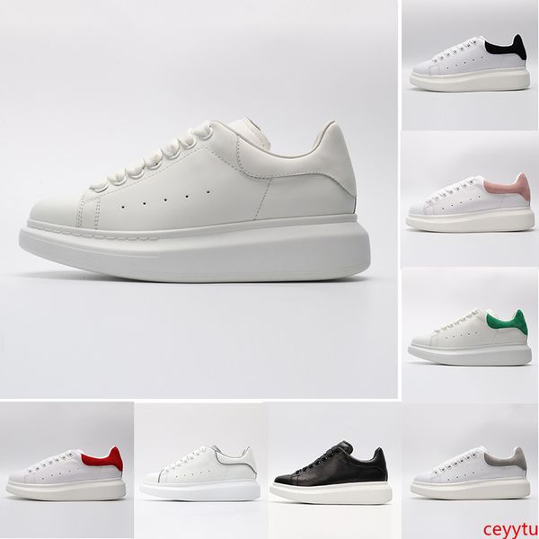 

new ace black white brand fashion genuine leather designer shoes for women men girls black gold red grey comfortable flat sneaker 36-44