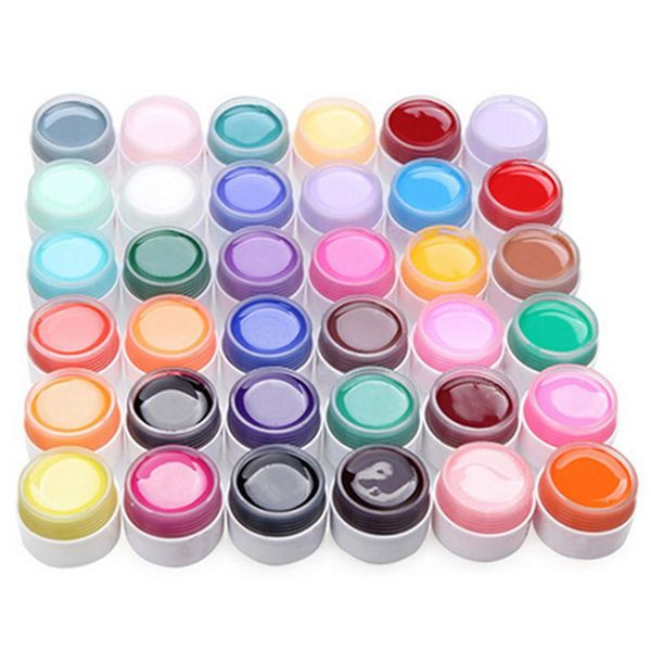 

36 colors led nail drawing gel uv nail polish gel art manicure painting, Red;pink