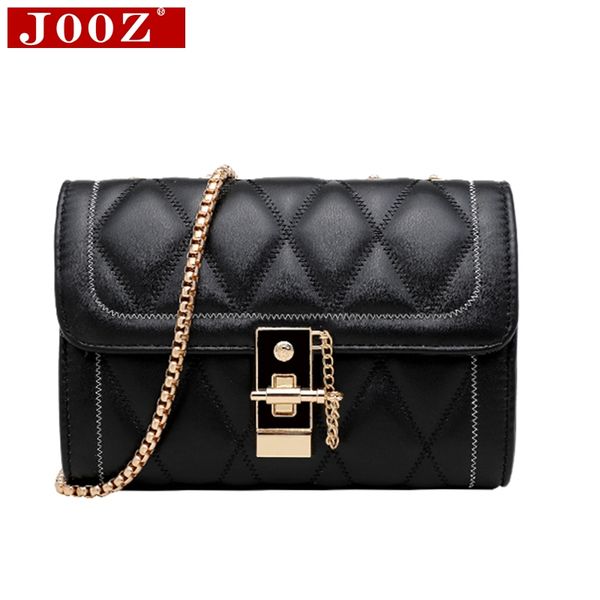 

jooz 2019 new messenger bag lingge chain bag small square female ins shoulder