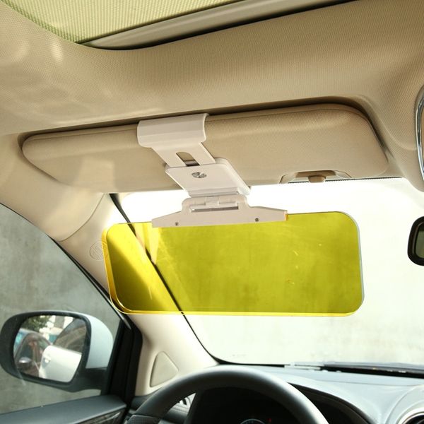 

car sun visor hd anti sunlight dazzling goggle day night vision driving mirror uv fold flip down clear view