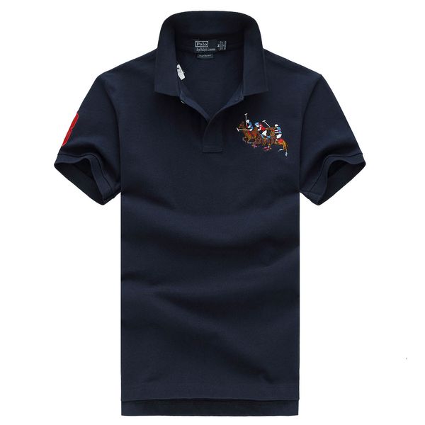 

продажа бизнеса пуловеров тенденции бренд рубашка поло лошадь логотип хлопок модельер люкс мужской футболка ralph lauren высокого конец выши, White;black