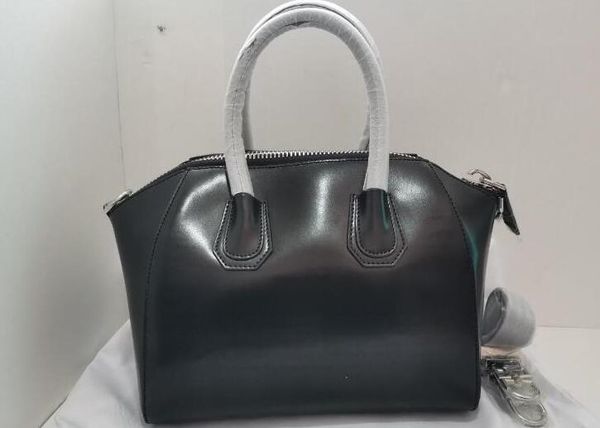 

5a angotina bag 33cm/28cm shiny leather trapeze totes for women with dust bag serial number ing