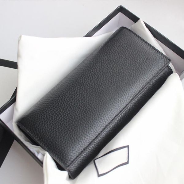 

2019 luxury mb designer famous luxury genuine leather mens wallets men bi-fold clutch purses credit card holder suit money clip wallet481727, Red;black