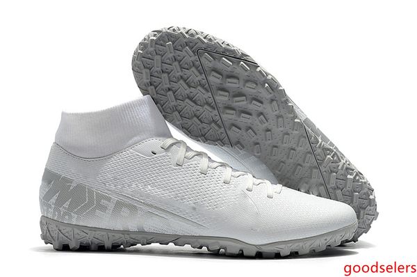 

new arrival mens soccer shoes neymar turf soccer cleats mercurial superfly vii club tf football boots cr7 neymar tacos de futbol