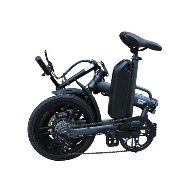 

16 inch 36v250w city folding ebike small folding electric bicycle, Silver;blue