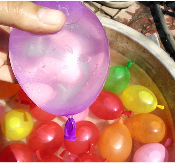 

111pcs set Magic Water Bubble Balloons Water-filled Ballon Rapid Injection Children Beach Toys Outdoor For Kids Bunch Water Sprinking Game
