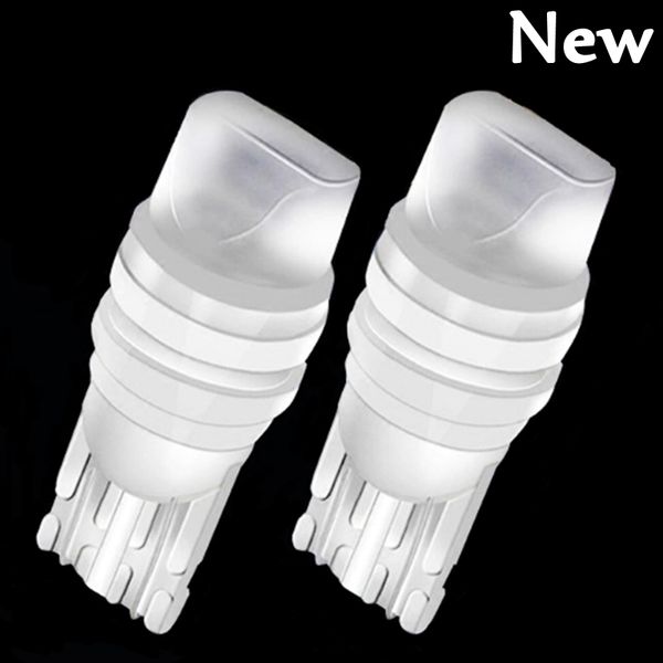 

100pcs t10 w5w ceramic 3d led waterproof wedge licence plate lights turn side lamp car reading dome light auto parking bulb 100x