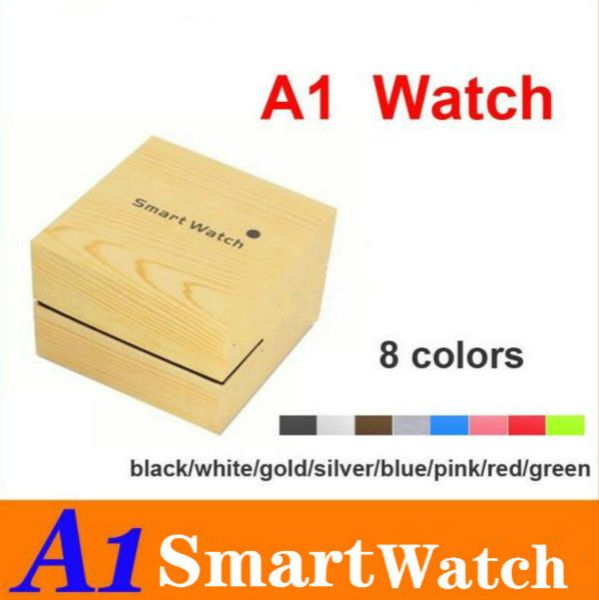 

wholesale promotional a1 wireless wearable sport bluetooth waterproof andriod smart watch phone with sim tf card slot smart bracelet