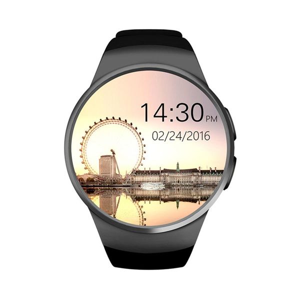 

winsun kw18 connected наручные часы для samsung xiaomi android поддержка пульсомер вызовов messager smartwatch телефон