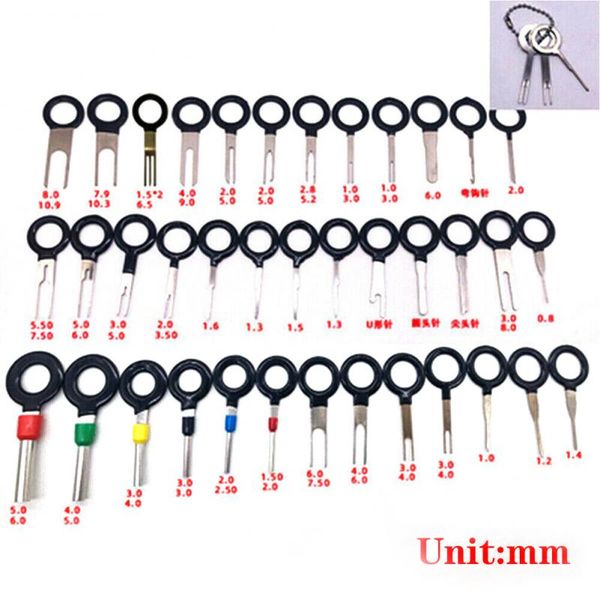 

36pc car terminal removal tool set electrical wiring crimp connector pin extractor kit autoterminal repair hand car repair tool
