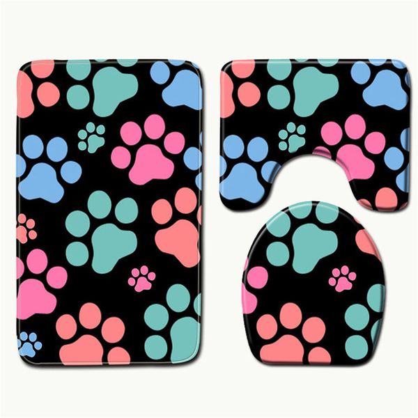 

new non-slip bathroom bath mats 3pcs/1set non-slip bath mat bathroom kitchen carpet doormats decor 0403#30