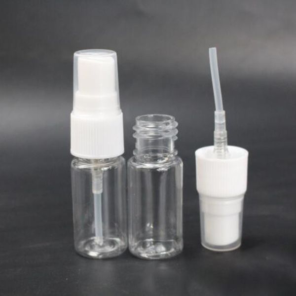 

large stocks small plastic pet spray bottles 10ml cosmetic sanitizer alcohol empty perfume bottles with sprayer pump