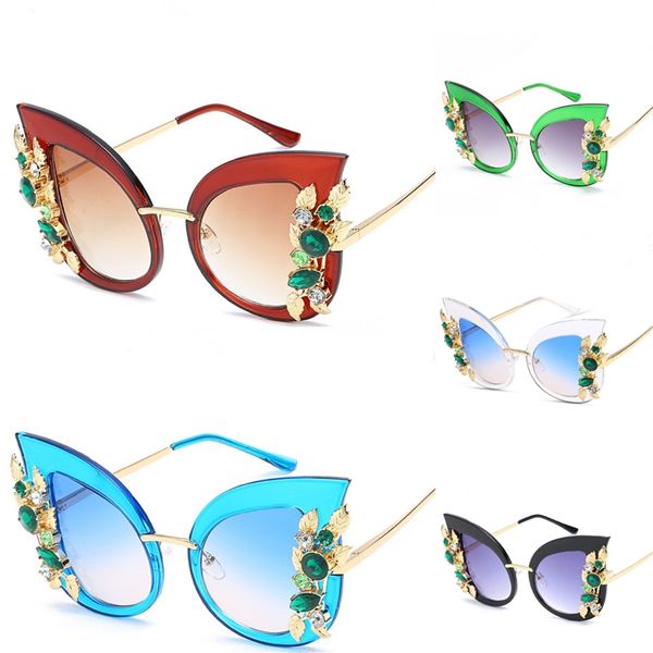 

10 color one piece lens rhinestone sunglasses women oversized square sun glasses men sun glasses uv400 #650951, White;black