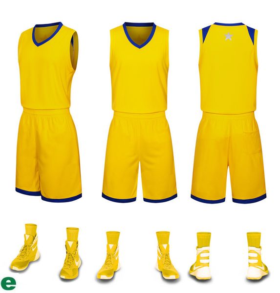 

2019 new blank basketball jerseys printed logo mens size s-xxl price fast shipping good quality yellow y001aa1nq, Black;red