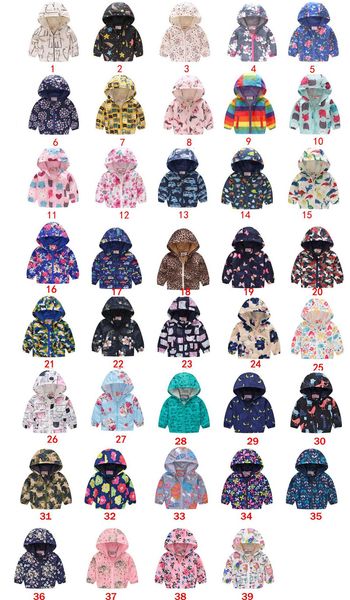 

ins весна дети пальто молния куртки мальчики девочки cartoon hooded coat quick dry цветочные студентов печать камуфляж младенца верхняя одеж, Blue;gray