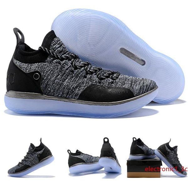 

kd 11 shoes black grey persian violet chlorine blue sneakers kevin durant 11s designer shoes mens trainers shoe with box