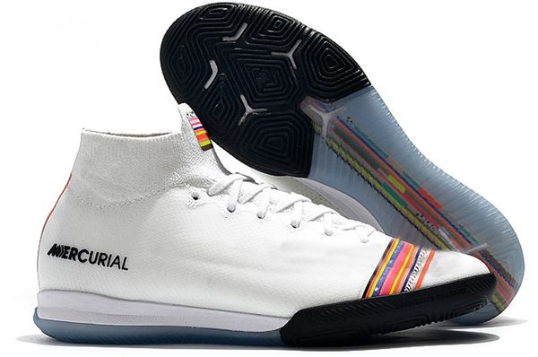 

soccer cleats superflyx 6 elite tf indoor soccer shoes turf youth crampons de football boots boys mercurial superfly 360